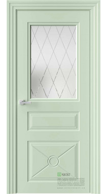 Novella N12 Висконт RAL6019 стекло