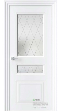 Novella N13 Деко RAL9003 стекло