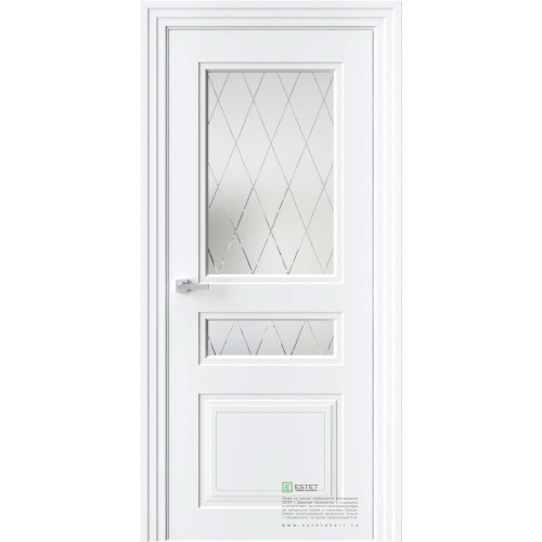Novella N13 Деко RAL9003 стекло