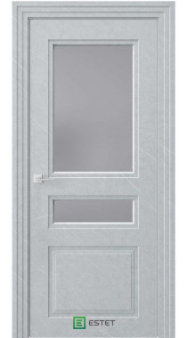 NOVELLA N13 НЛ мрамор морена Стекло 0 сатинат графит