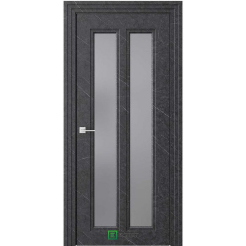 NOVELLA N21 НЛ мрамор сумеречный Стекло 0 сатинат графит