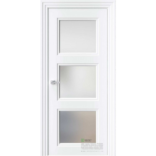 Novella N6 RAL9003 стекло